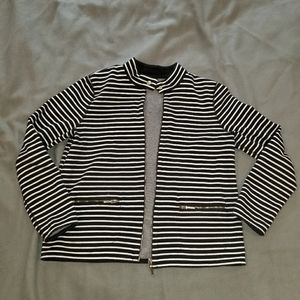 Ralph Lauren Petite Large reversible striped jacket/blazer